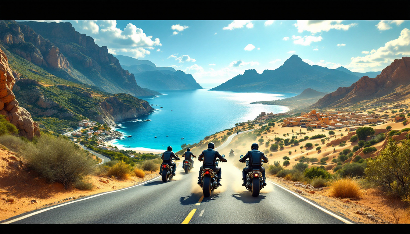 set off on an adventure by motorcycle in Corsica and Morocco! discover our exceptional offers for an unforgettable road trip between breathtaking landscapes and thrilling sensations.