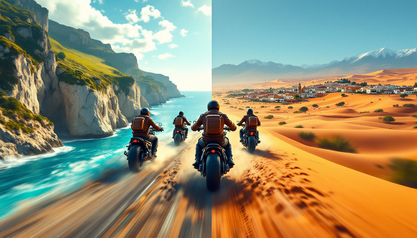 set off on an adventure by motorcycle in Corsica and Morocco! discover our exclusive offers for unforgettable circuits between sea and desert. experience unique sensations on exceptional roads.