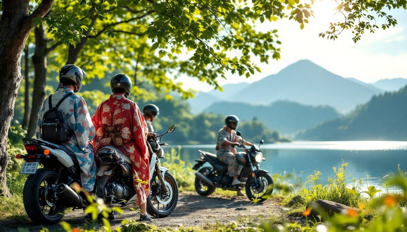 discover the essential Japanese trick to keep a sensation of coolness during your motorcycle outings. tips and secrets to face the heat while fully enjoying your adventures on the road!
