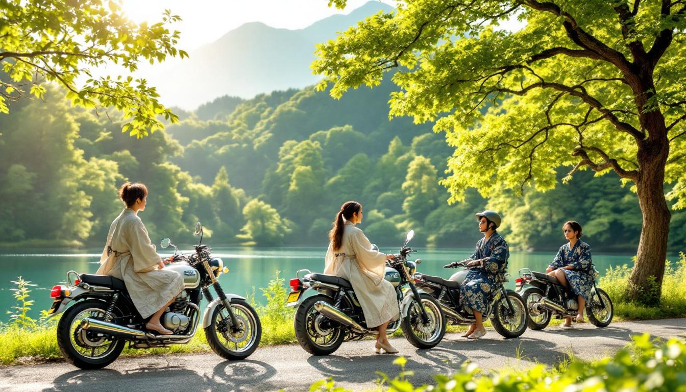 motorcyclists, stay cool during your rides thanks to a little-known Japanese trick! discover the secret from Japan to ride comfortably in hot weather.