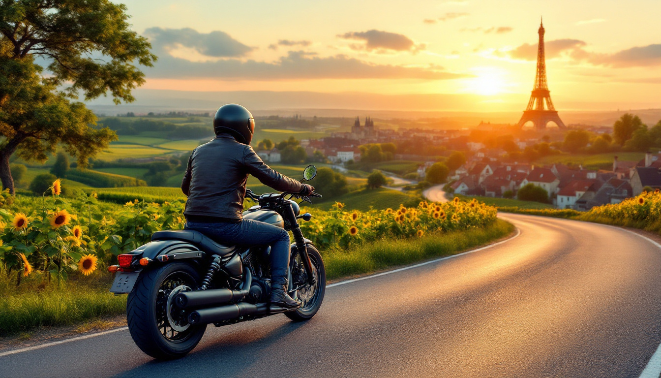 set off on an unforgettable adventure of 5 days by motorbike through France for only £96. explore stunning landscapes, experience thrills and discover freedom on the French roads at low prices.