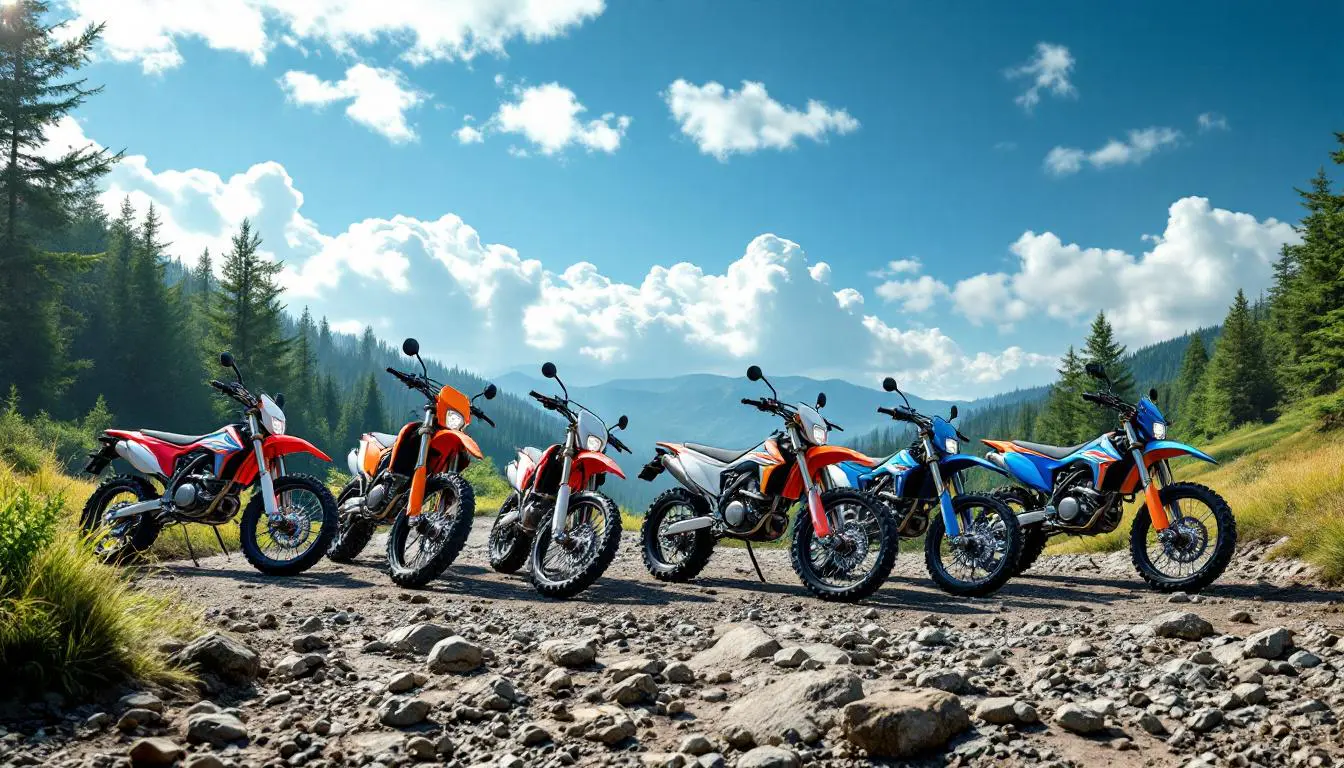 découvrez l'encyclopédie complète des motos 125 enduro et trail, spéciale permis a1 : guide d'achat, conseils et comparatifs pour choisir votre moto idéale en 2026. l'outil indispensable pour tous les passionnés !