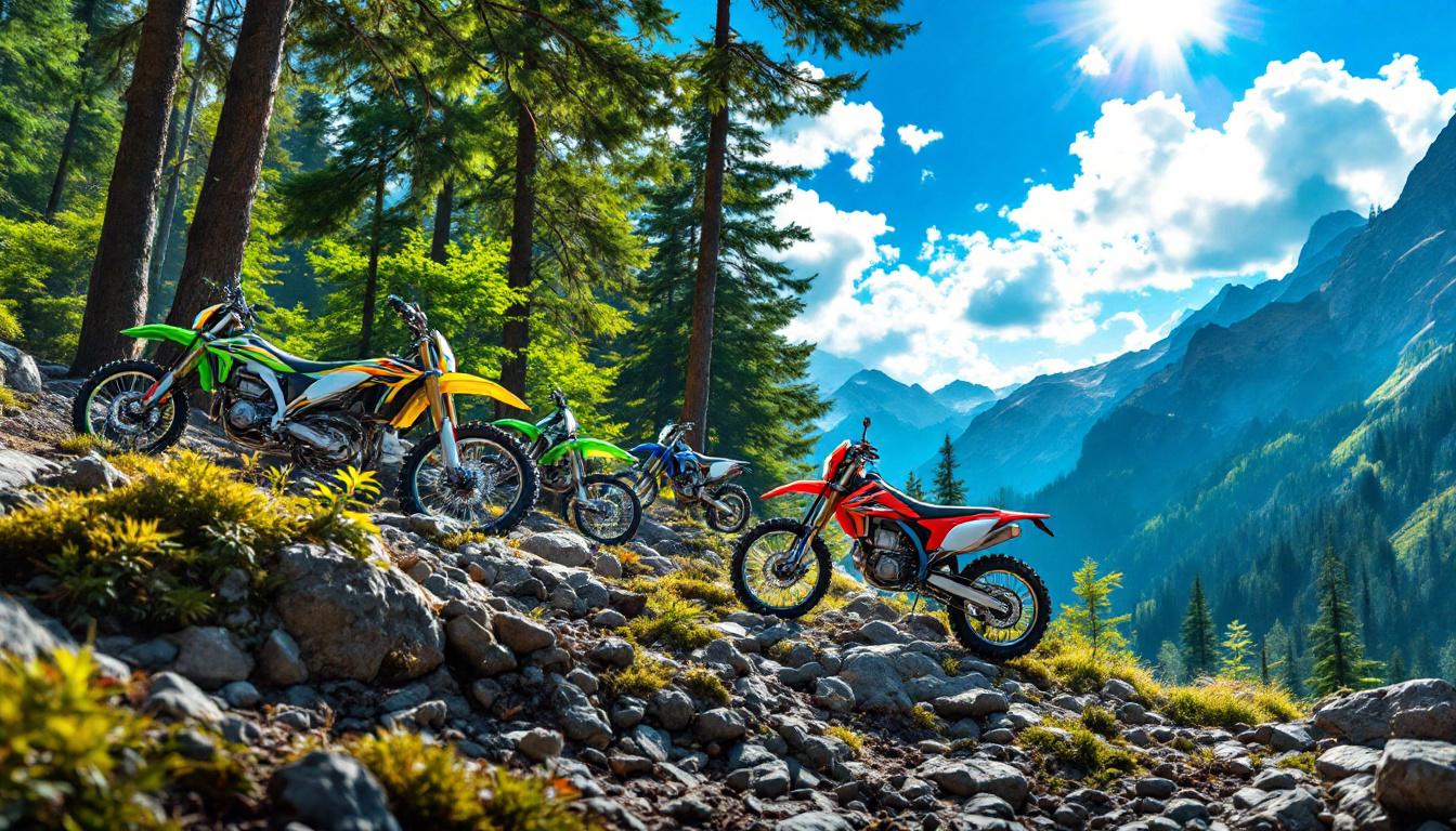 scoprite l'enciclopedia delle moto 125 enduro e trail per il 2026, la guida completa per tutti i titolari della patente a1. confrontate, scegliete e trovate la moto ideale per le vostre avventure!