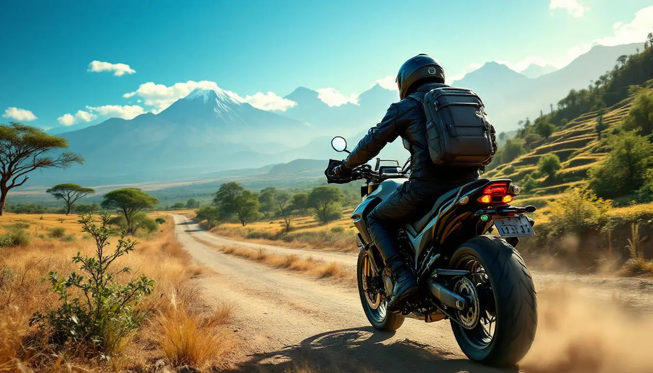 partite per un'avventura con un motociclista appassionato che condivide i suoi migliori trucchi per esplorare in moto le strade affascinanti di tanzania, del perù e di thailandia. consigli, racconti e ispirazione per vivere il vostro road trip su due ruote in totale libertà!