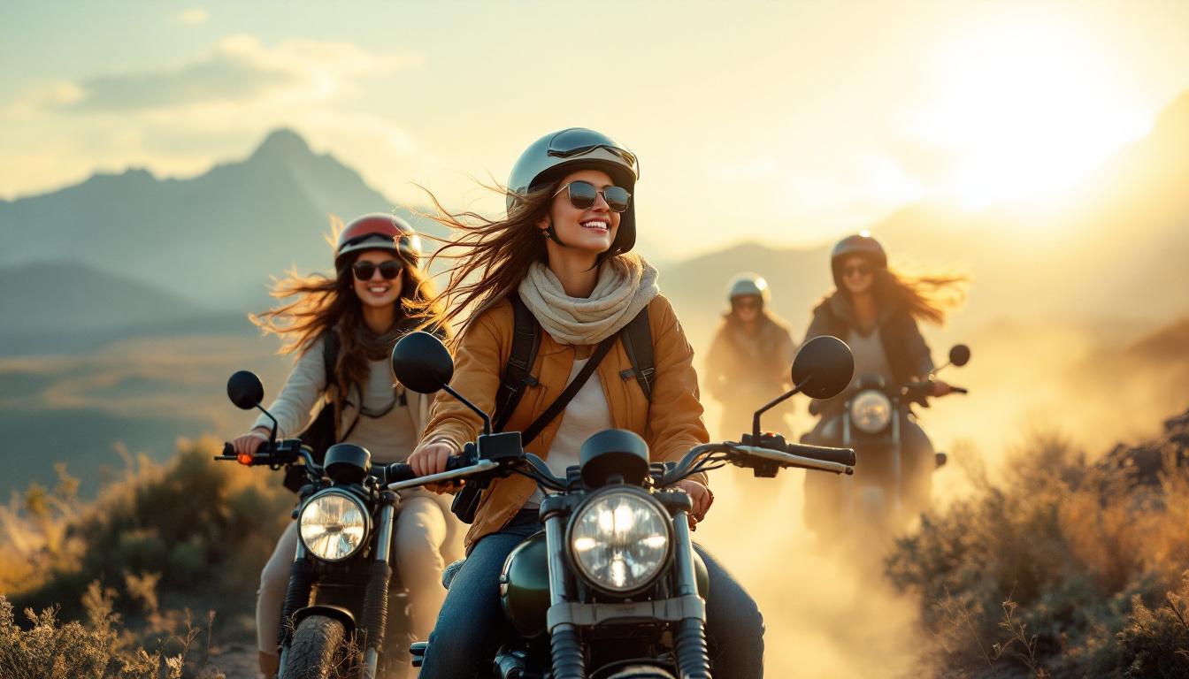 discover chicks n’fly, an exciting feminine adventure crossing the roads with freedom and team spirit. embark on an unforgettable journey filled with discoveries and meetings.