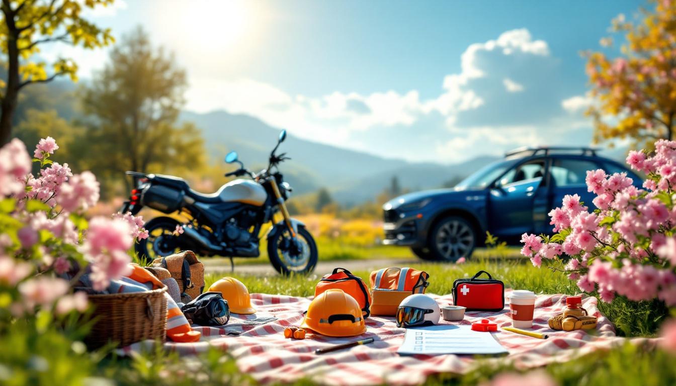 découvrez cinq conseils essentiels pour les motards et automobilistes afin de préparer votre véhicule et rouler en toute sécurité à l'arrivée du printemps.