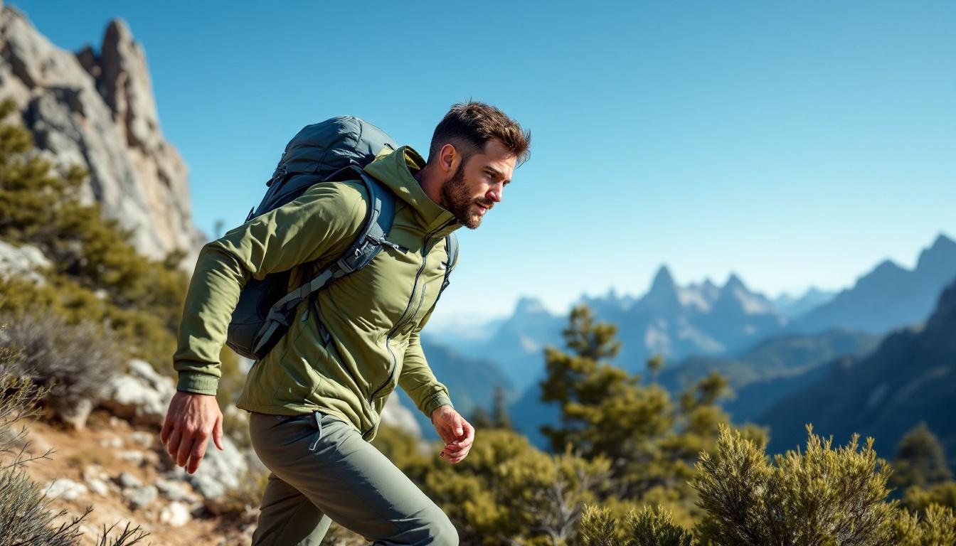 discover the ix trail jacket venture-air 1.0, combining performance and lightweight to accompany all your outdoor adventures with comfort and style.
