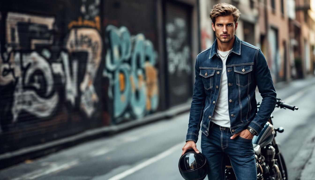 scopri la nuova collezione di abbigliamento in denim di detlev louis motorcycle gear, pensata per gli appassionati di moto urbana. unisci stile, comfort e sicurezza con questi pezzi alla moda adattati ai tuoi spostamenti in città.