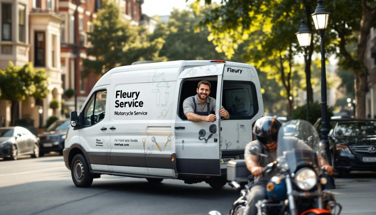 découvrez comment fleury se déplace en camionnette pour entretenir et bichonner vos motos directement à domicile, alliant service pratique et passion moto.