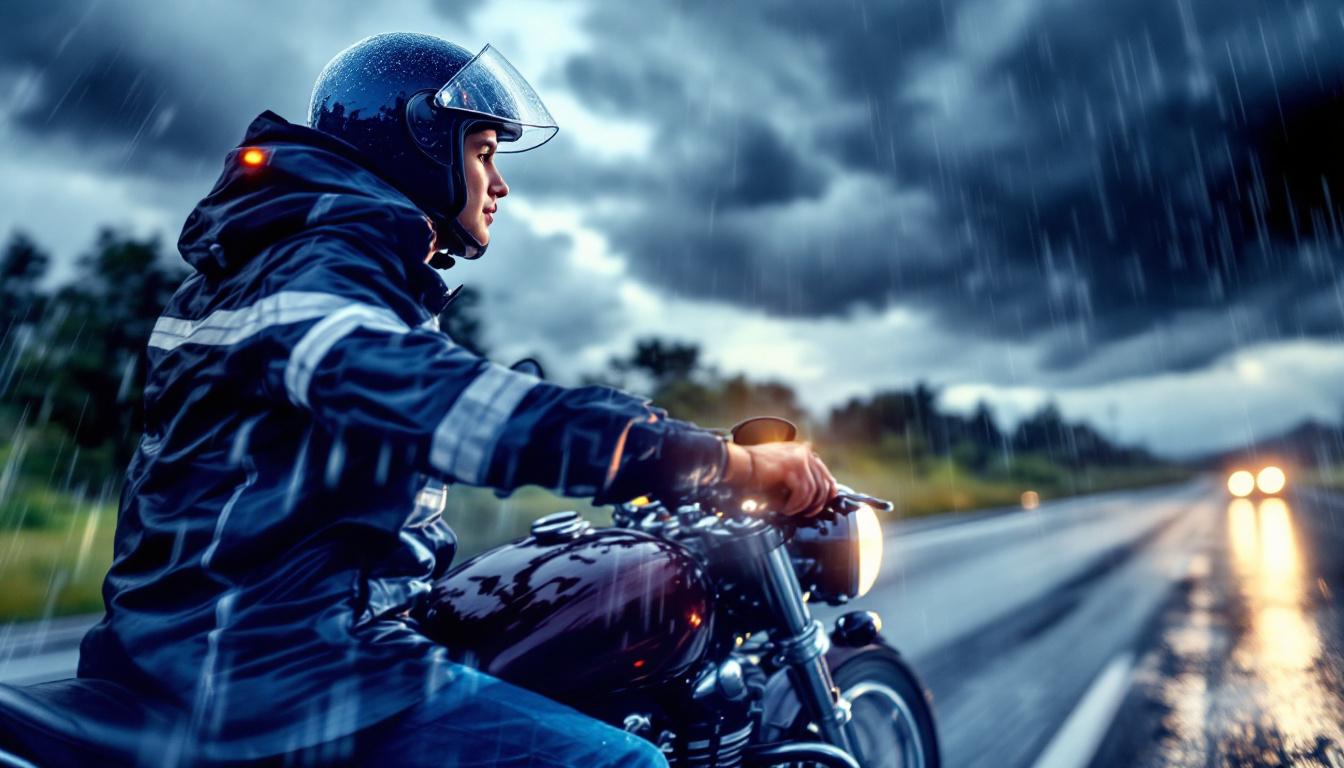 découvrez 5 astuces essentielles pour rouler en moto sous la pluie en toute sécurité et sérénité. préparez-vous à affronter les averses sans stress grâce à nos conseils pratiques.