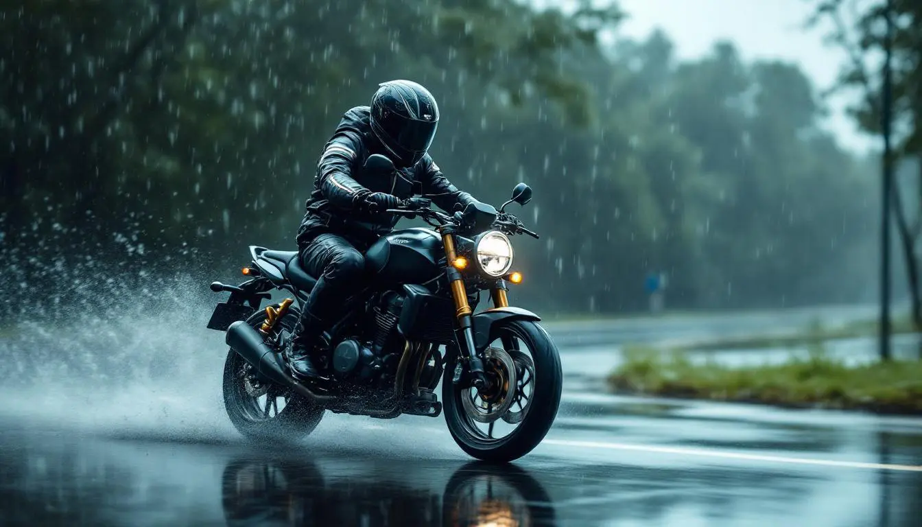 discover our essential tips for riding a motorcycle in the rain with peace of mind and safety. learn to master your two-wheeler regardless of weather conditions.