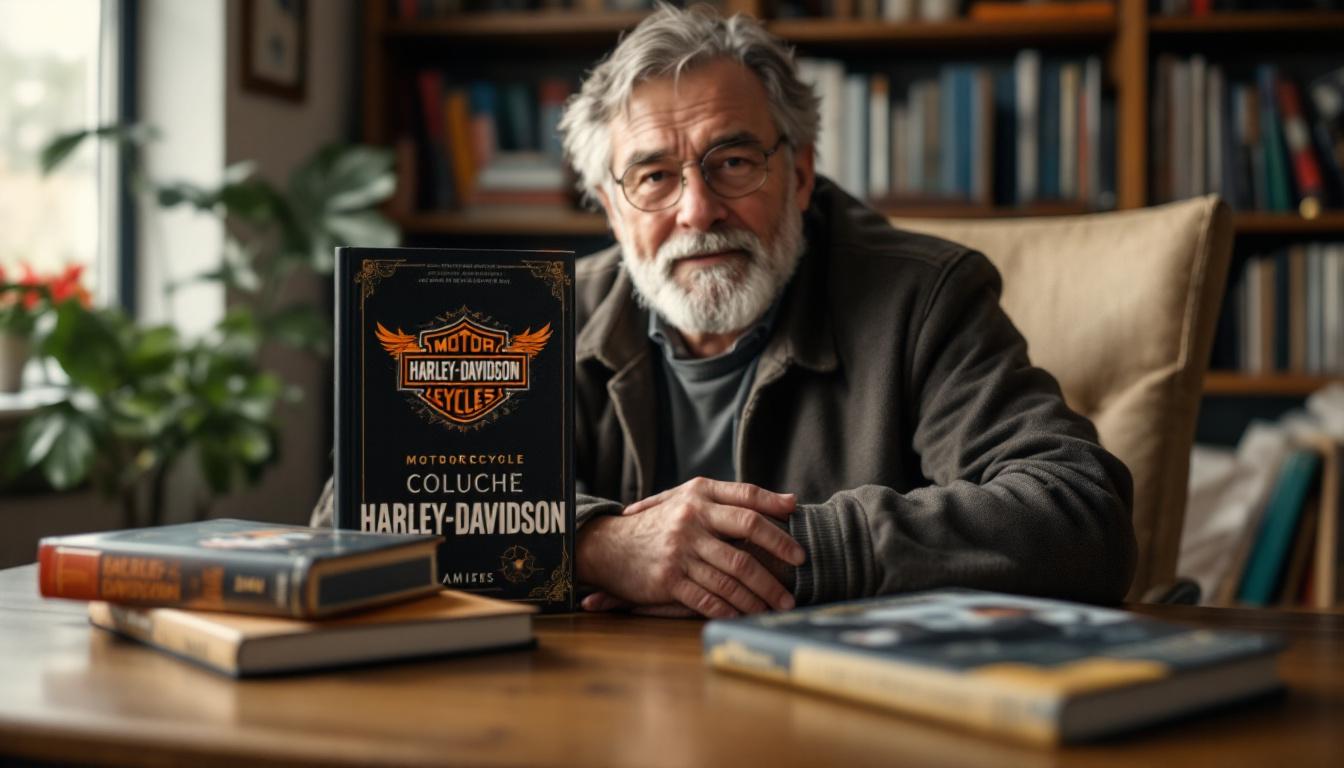 discover the three new captivating books by damien bullot, amiens-based writer, exploring the exciting world of harley-davidson, bmw and the unforgettable coluche.