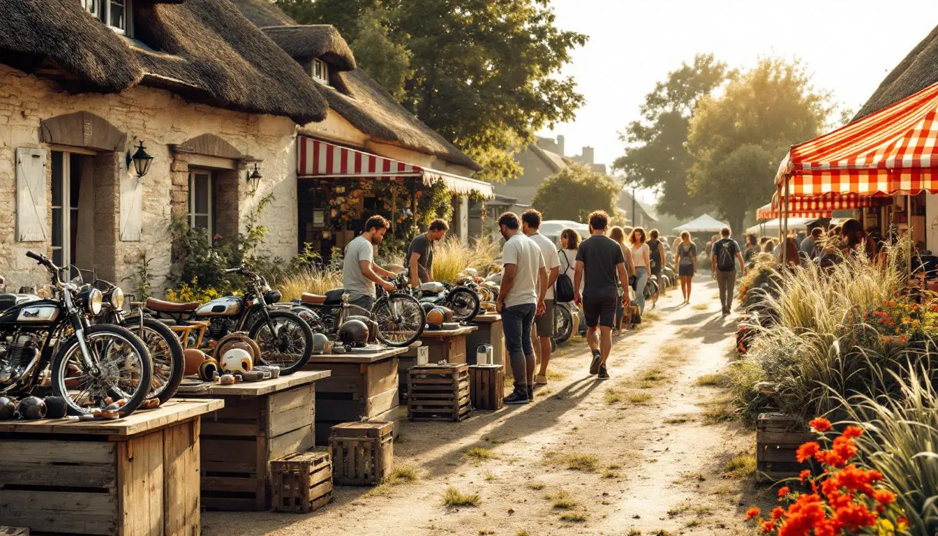 in vendée, oxmoto is organizing its first garage sale exclusively dedicated to bike and motorcycle enthusiasts, a unique opportunity to find parts and accessories.