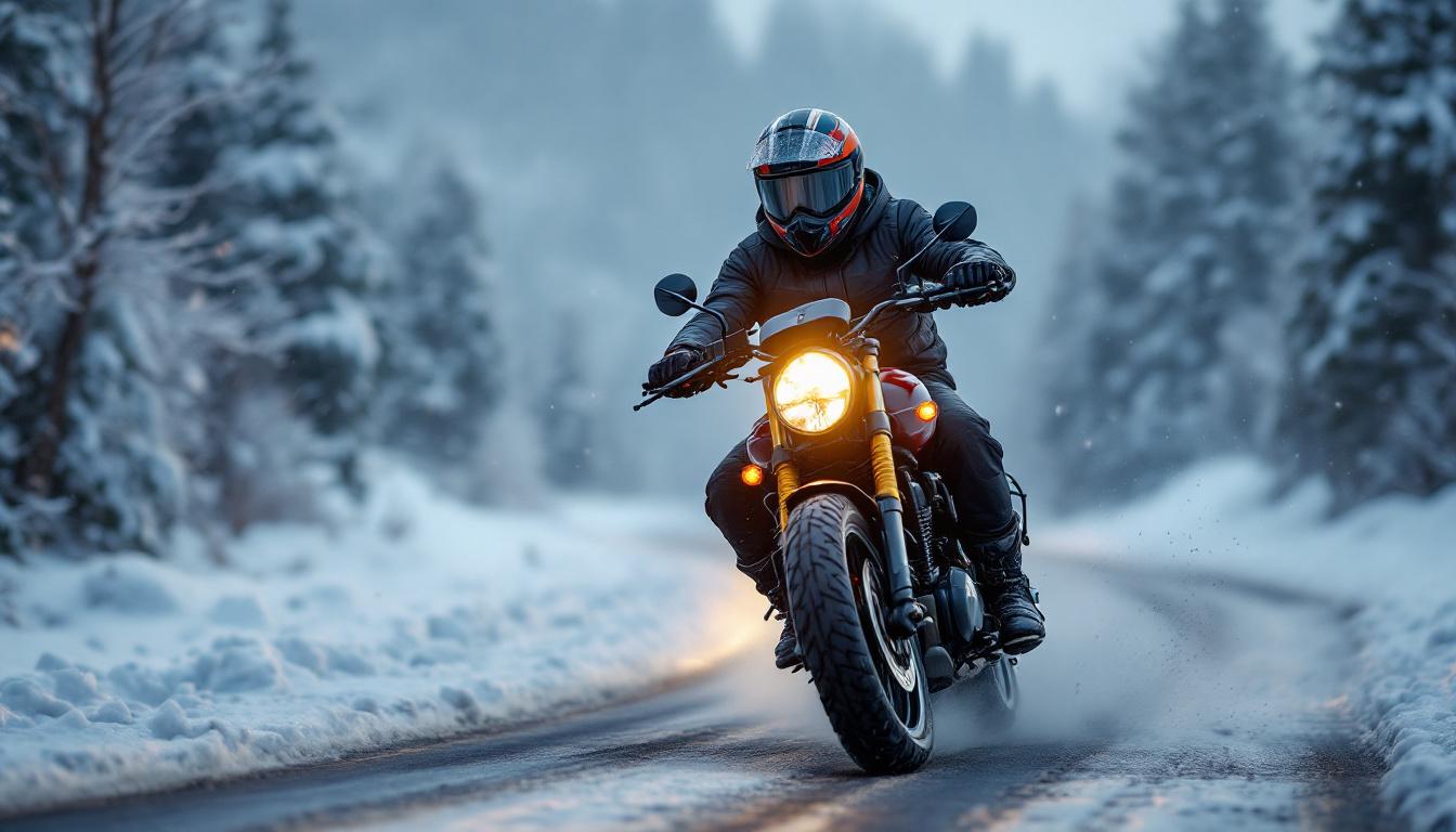 scoprite i nostri consigli essenziali per guidare in moto in tutta sicurezza durante l'inverno gelido. preparate la vostra attrezzatura, adattate la vostra guida e affrontate le strade fredde con tranquillità.