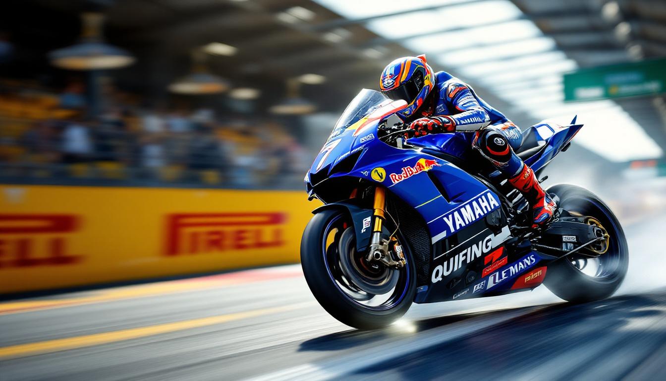 la yamaha n°7 si impossessa della pole position per le 24 ore moto del mans, promettendo una competizione intensa e appassionante.