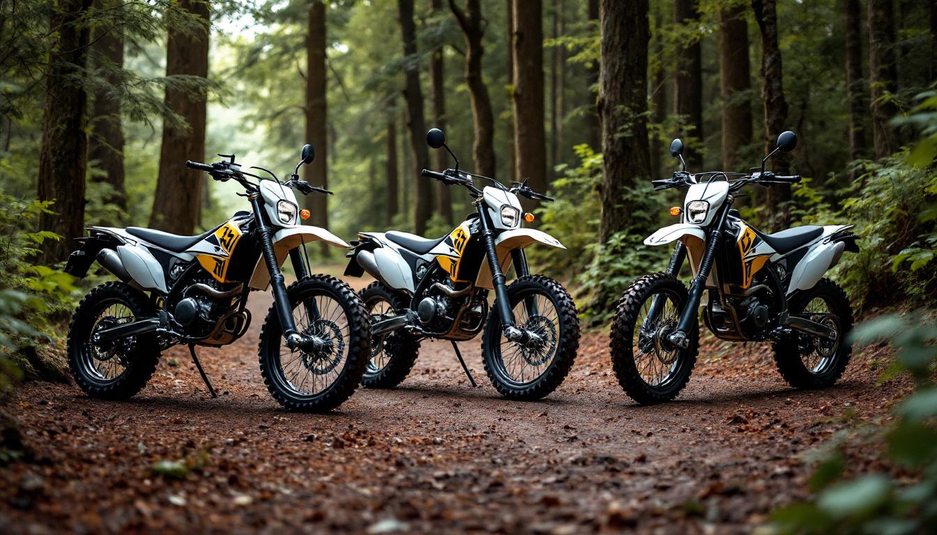 discover our selection of 125 trail motorcycles compatible and approved for A1 and B licenses, combining versatility, performance, and safety for all riders.