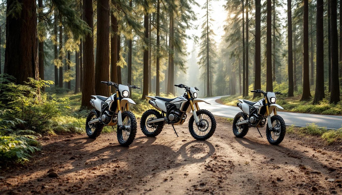 discover the 125 trail motorcycles compatible and approved for A1 and B licenses, combining performance, versatility, and accessibility for all riders.