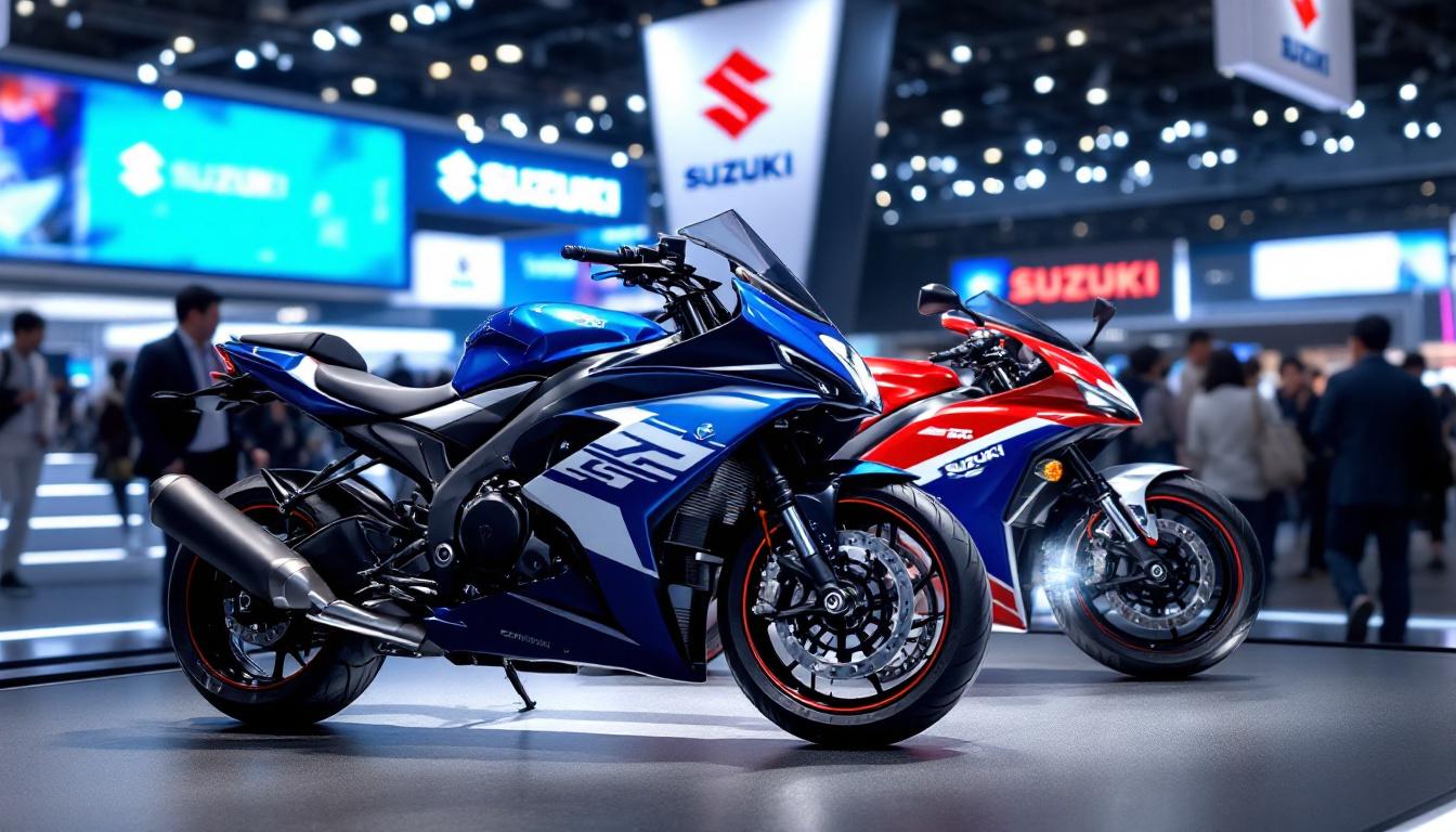 discover Suzuki's schedule for the Tokyo Auto Salon with a focus on two motorcycles that captivate attention and outshine the featured cars.