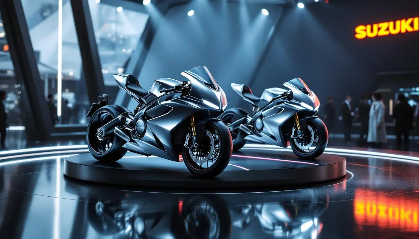 scopri l'agenda di suzuki per il salone dell'auto di tokyo, mettendo in luce due moto innovative che oscurano i modelli automobilistici.