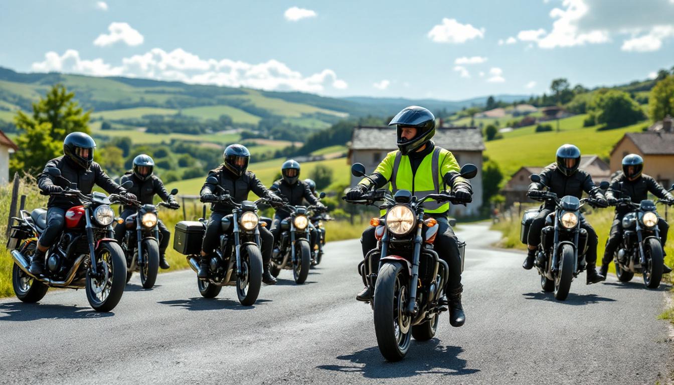 en creuse, la remise en selle des motards est associée à la sécurité, offrant des formations et conseils pour une conduite protégée et sereine.