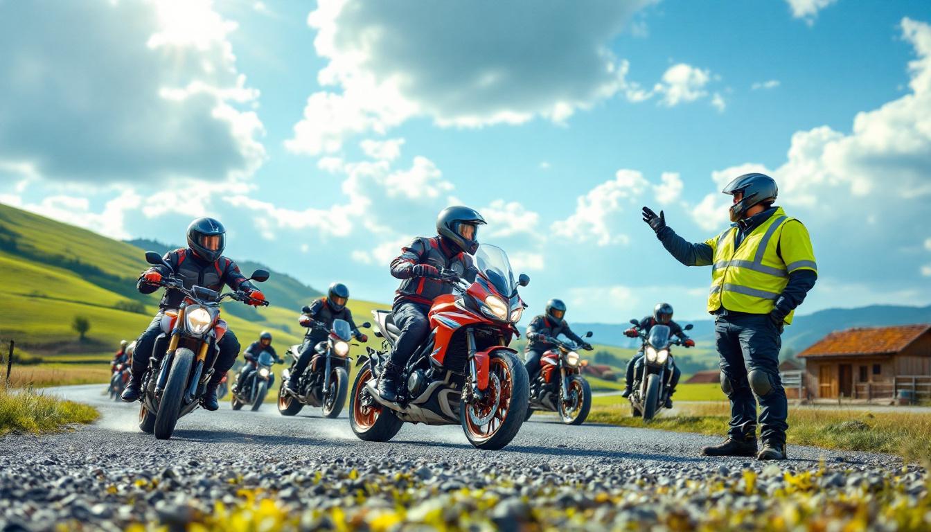 découvrez comment en creuse, la remise en selle des motards est associée à des mesures de sécurité renforcées pour assurer leur protection sur la route.