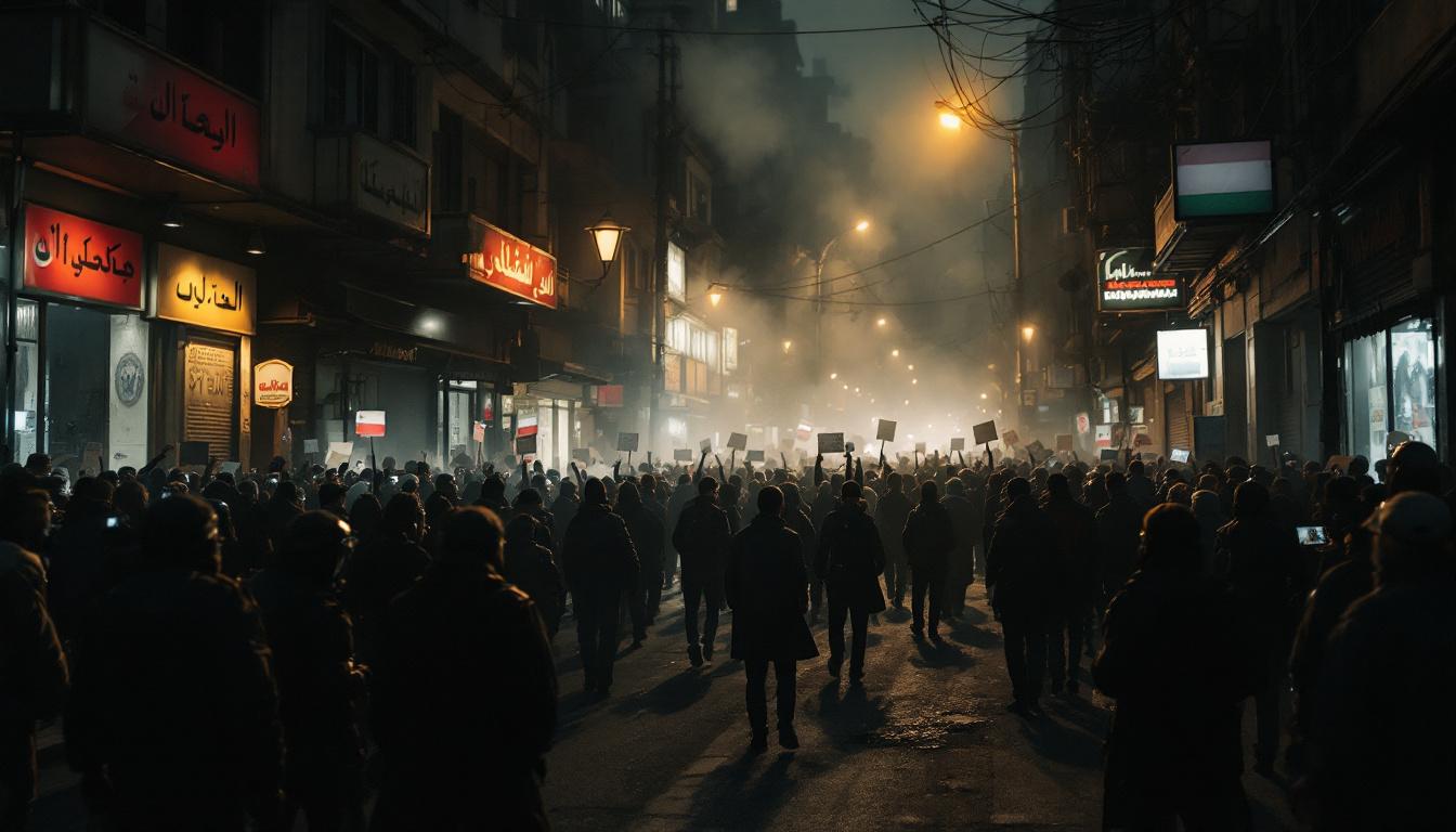 découvrez comment l'iran traverse une période de tourmente avec une escalade répressive marquée par des arrestations massives et des coupures d'internet visant à contrôler la population.