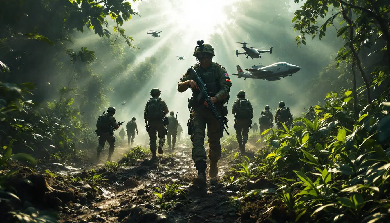 l’equador lancia un'operazione antidroga di quindici giorni, sostenuta strategicamente dagli stati uniti e mobilitando 75.000 militari per rafforzare la lotta contro il traffico di droghe.