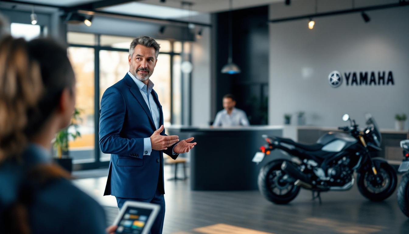 discover how marc bourgeois takes the helm at yamaha, bringing a new vision and dynamism to the famous brand.