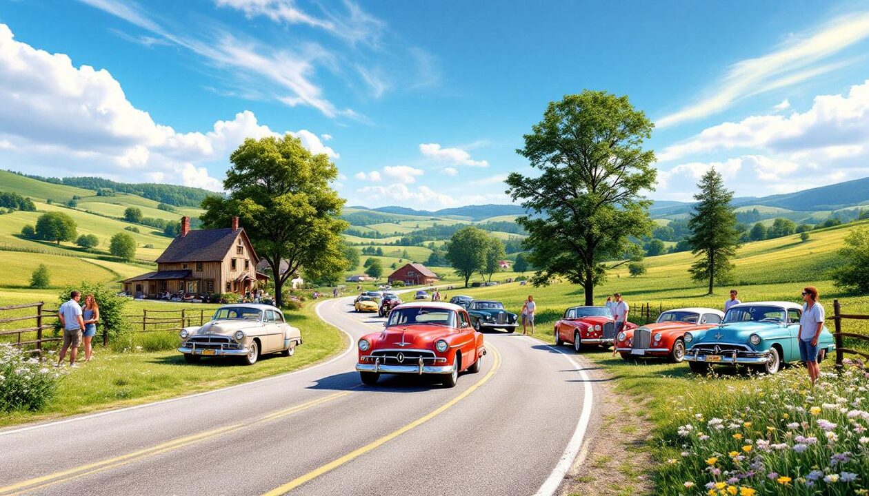 découvrez santerre lors d'un dimanche dédié aux belles mécaniques, avec des routes animées par des véhicules d'exception et une ambiance conviviale.