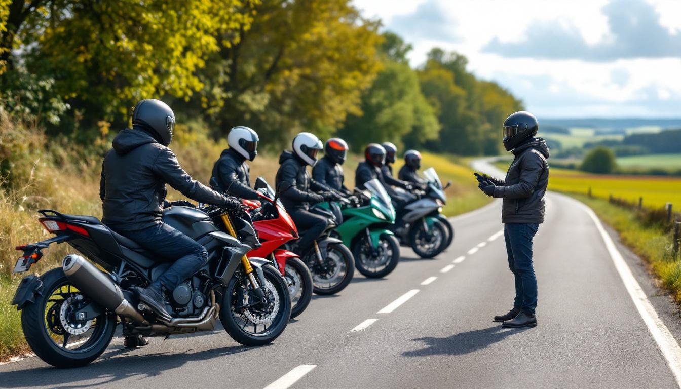 raising awareness among motorcyclists in eure about essential gestures to ensure their safety on the road and prevent accidents.