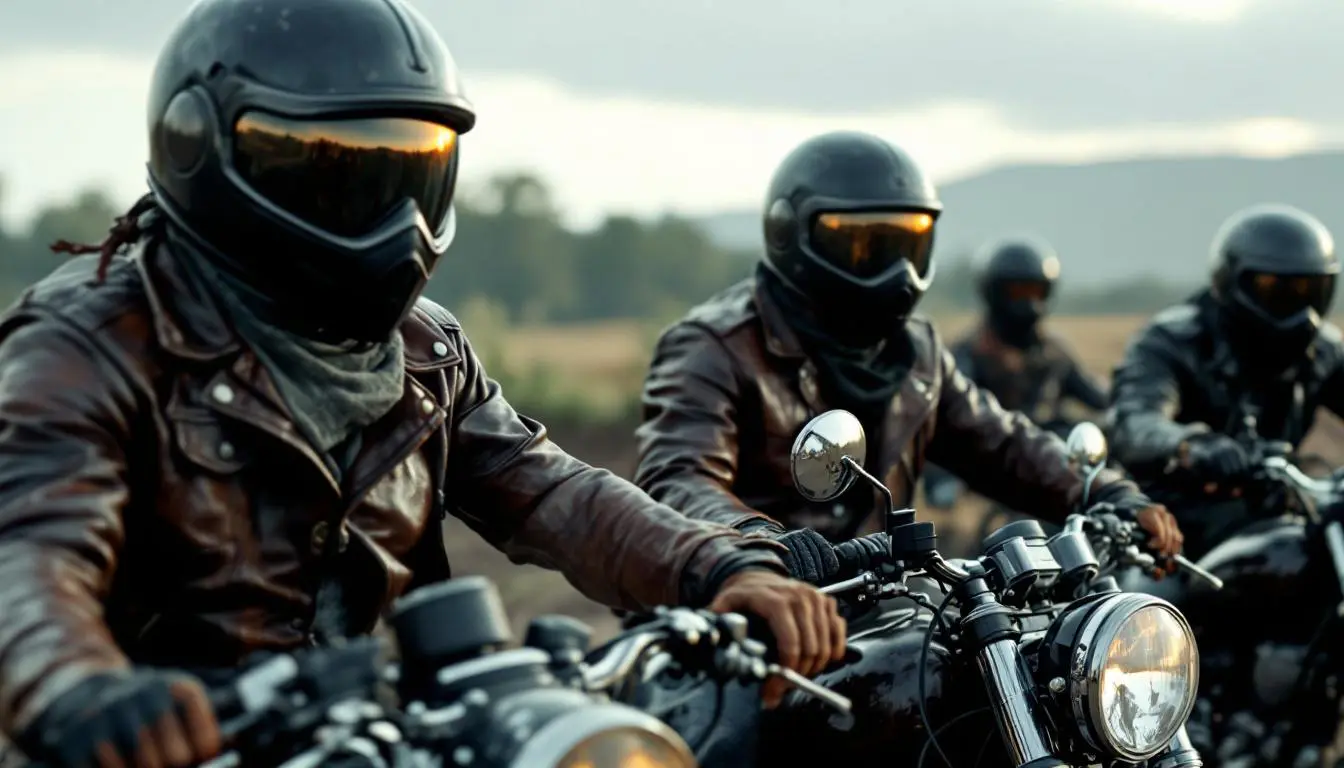 découvrez comment les motards de brax considèrent leur corps comme leur seule protection face aux dangers de la route, entre passion et prudence.