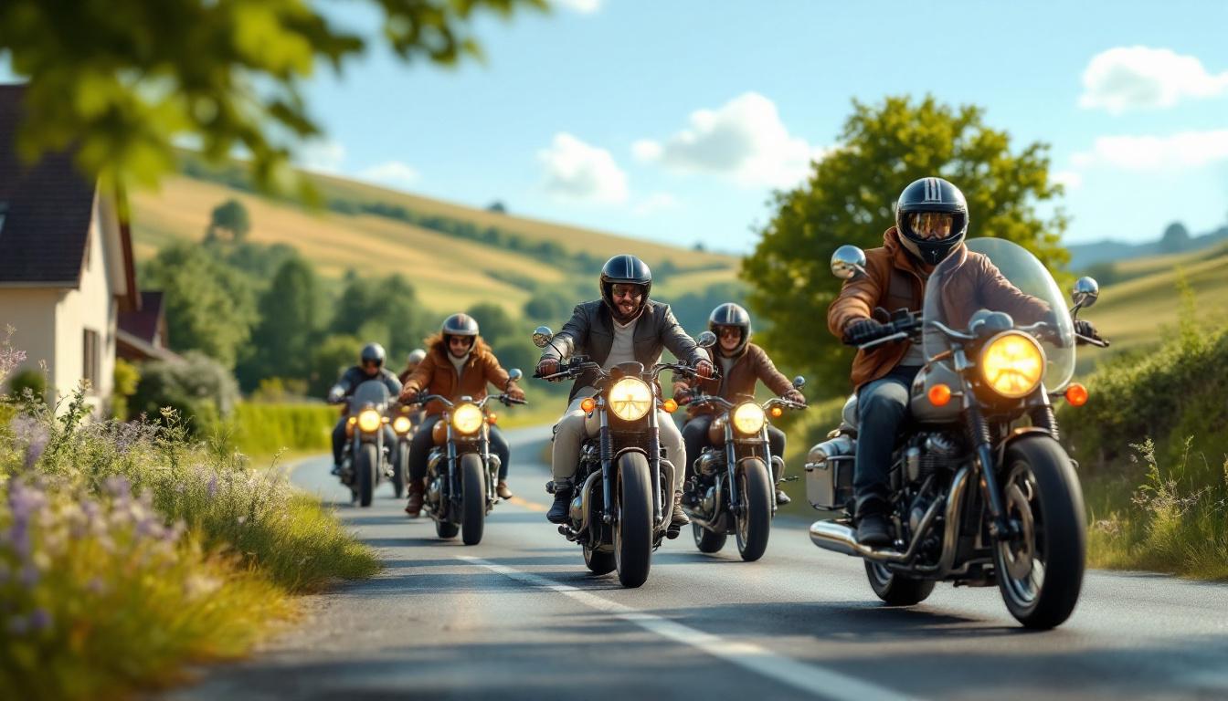 à maizières-lès-metz, les motards redécouvrent la joie de la route grâce à une nouvelle opportunité de reprendre la moto en toute confiance et sécurité.