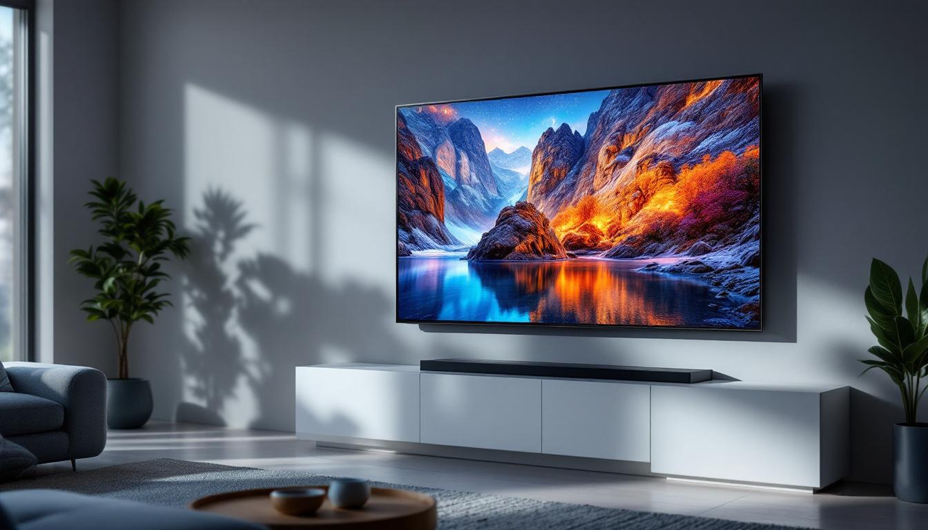 profitez de la tv hisense 65ur9s à 1 699 € avec le code ur9s300. découvrez la première tv miniled rgb du marché avec 3 500 zones de modulation pour une qualité d’image exceptionnelle et des couleurs éclatantes.
