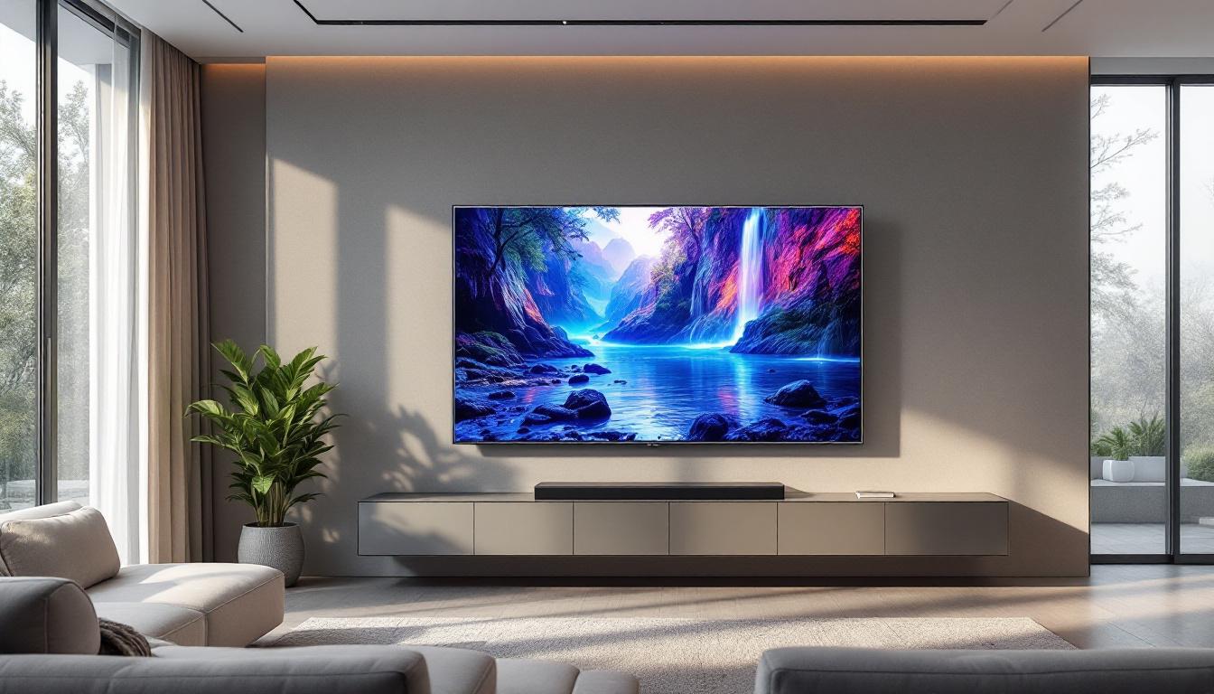 profitez de la tv hisense 65ur9s à 1 699 € avec le code ur9s300. première tv miniled rgb du marché avec 3 500 zones de modulation pour une qualité d’image exceptionnelle et des couleurs éclatantes.