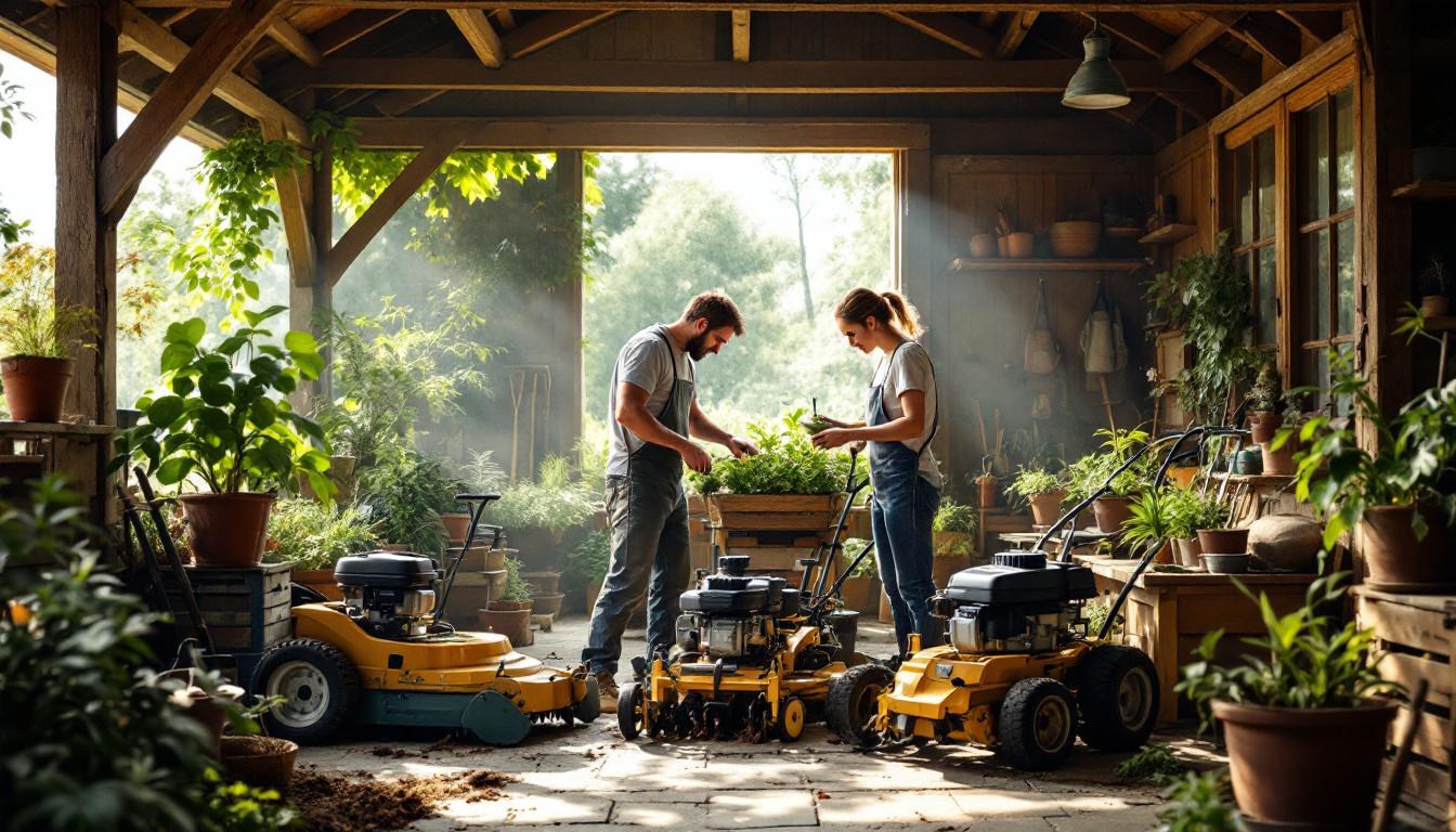 découvrez lb14 motoculture, la nouvelle aventure artisanale à jort, portée par un duo passionné et à l'écoute de vos besoins en motoculture.