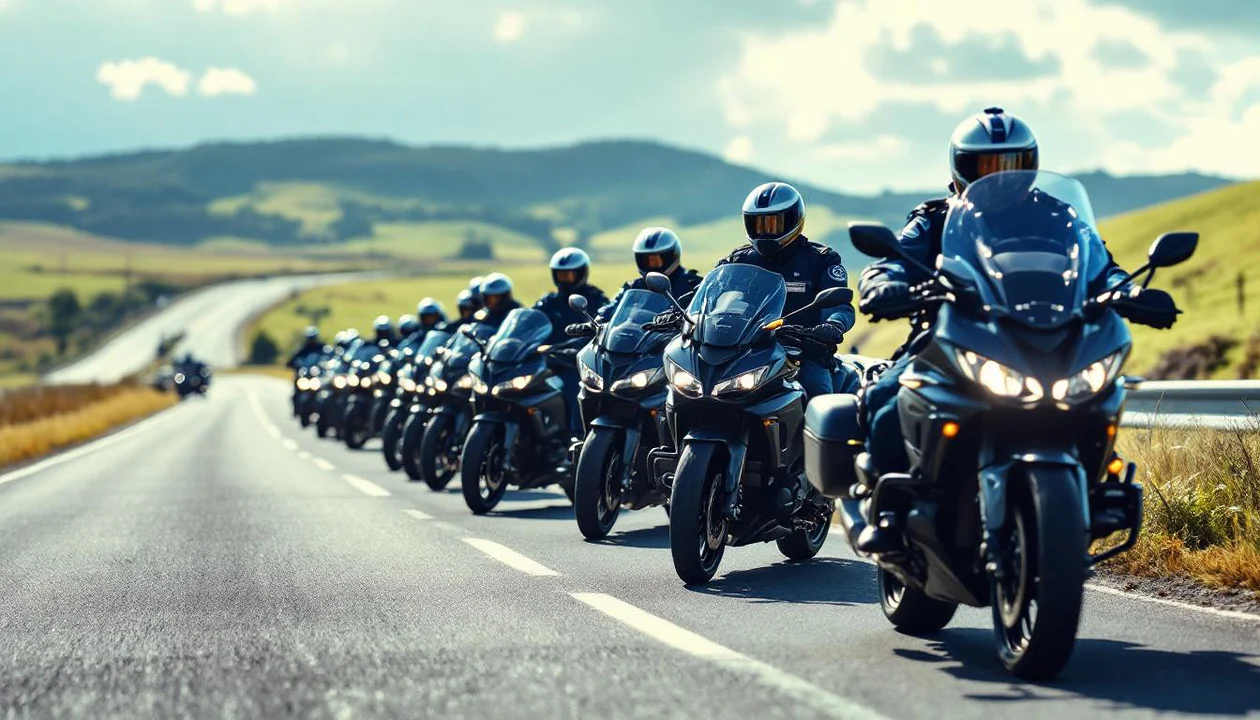 découvrez la 7e rencontre motocycliste de la gendarmerie, un événement où passion et sécurité se conjuguent sous le thème « ensemble sur la route, unis dans la progression ».