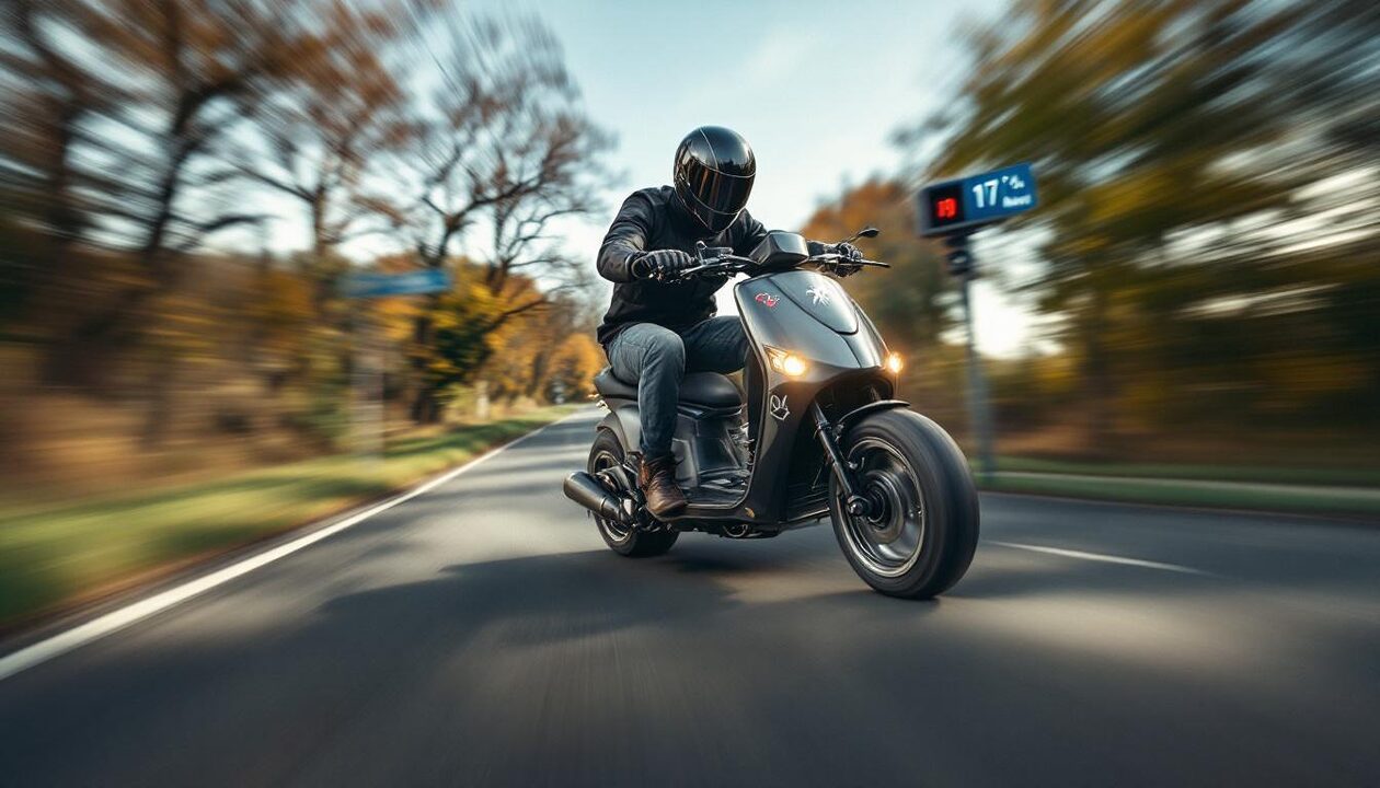 découvrez comment la mobylette peugeot 103 débridée passe de 90 km/h à une vitesse impressionnante de 117 km/h, défiant les radars et offrant une nouvelle expérience de conduite.