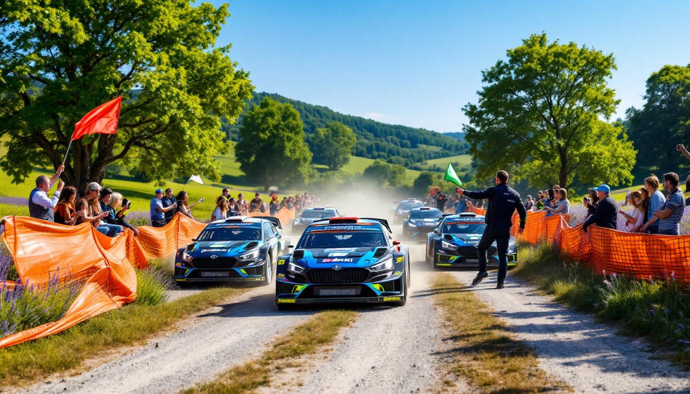 découvrez le 41e rallye de neufchâtel-en-bray où la nouvelle génération de pilotes prend le volant pour une course pleine de passion et d'émotions.