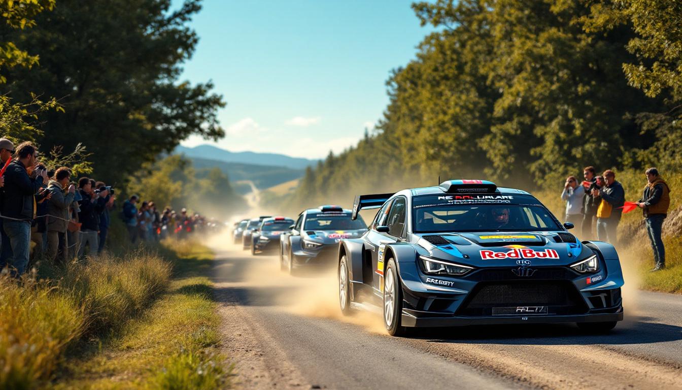 découvrez le 41e rallye de neufchâtel-en-bray, où la relève des pilotes passionnés s'élance pour un défi palpitant sur les routes emblématiques de la région.