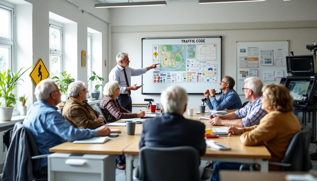 découvrez le retour d'expérience d'une formation de remise à niveau du code de la route dédiée aux seniors, pour une conduite plus sûre et sereine.