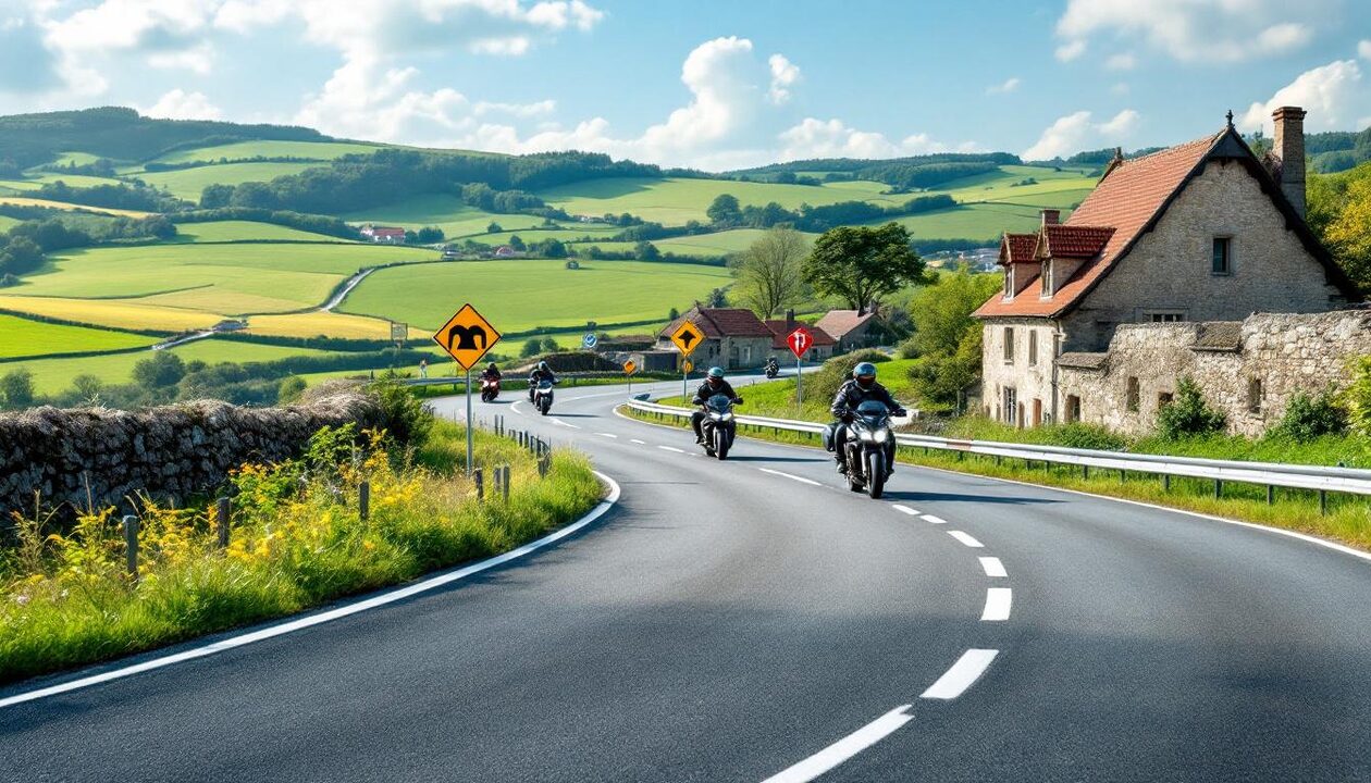 la vendée transforme ses routes pour assurer une sécurité optimale aux motards, grâce à des aménagements innovants et des mesures adaptées.