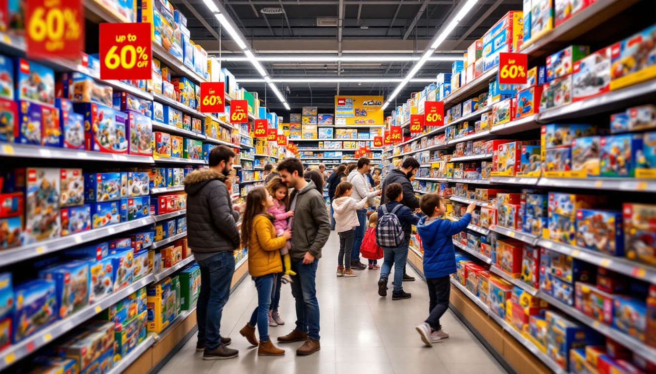 approfitta di un'occasione unica da auchan con sconti fino a -60 % su una selezione di lego. svuotamento eccezionale da non perdere per appassionati e amanti del buon affare.