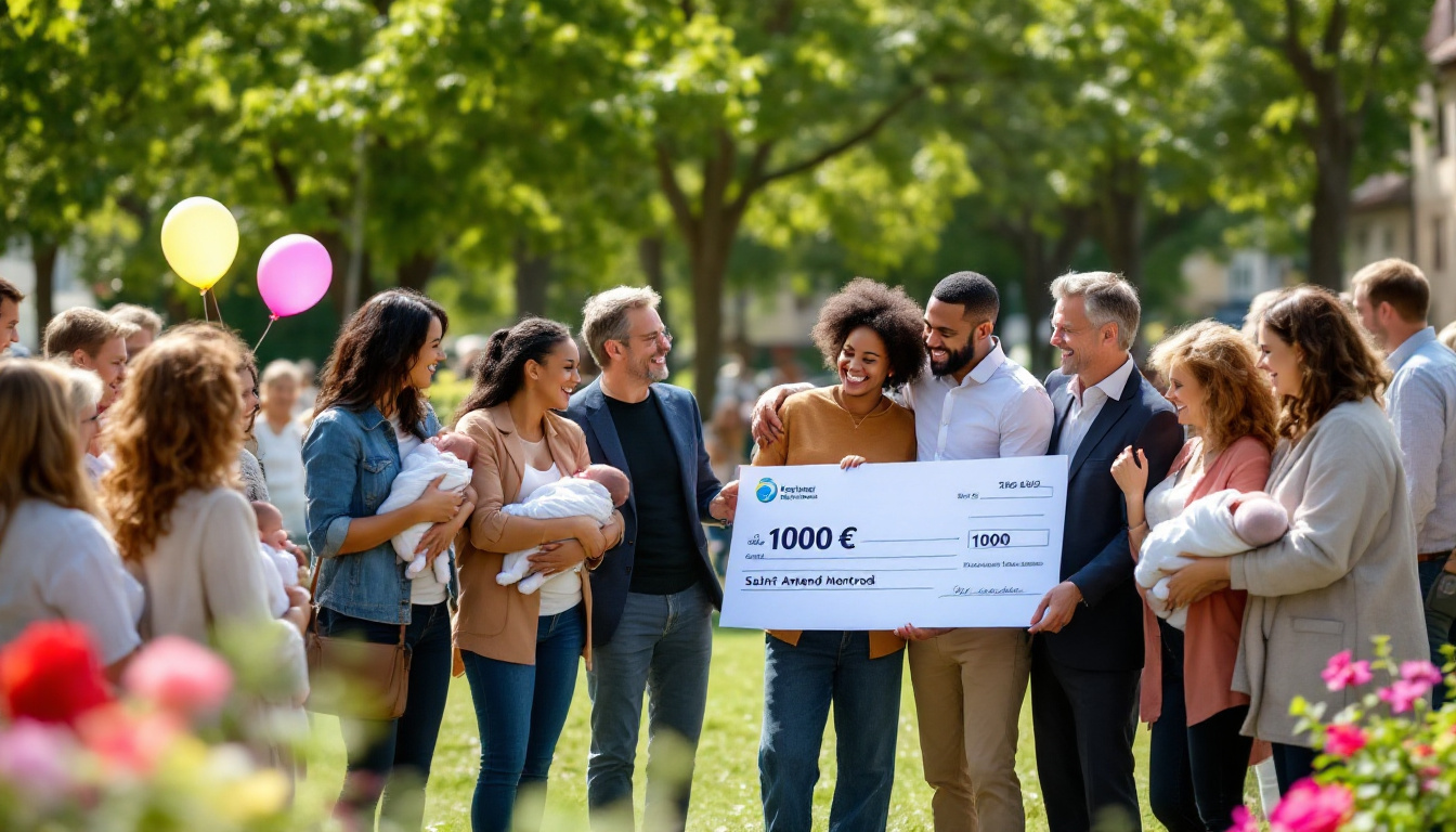 saint-amand-montrond fête chaque naissance en offrant un bonus de 1 000 euros aux familles. découvrez la remise officielle des premiers chèques et les conditions pour en bénéficier.