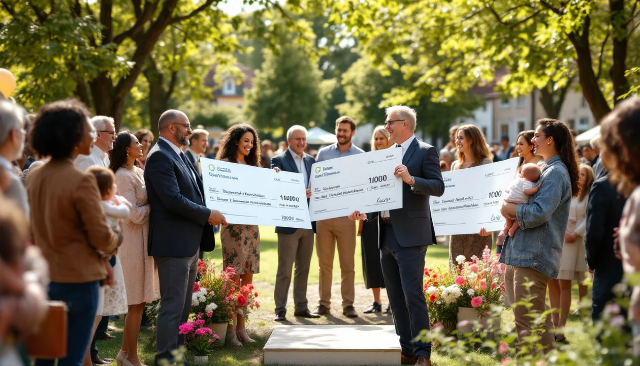 saint-amand-montrond célèbre chaque naissance en offrant un bonus de 1 000 euros aux familles, avec la remise officielle des premiers chèques pour encourager la croissance démographique locale.