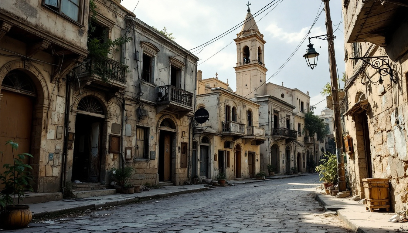 découvrez comment le quartier chrétien de tyr au liban, autrefois protégé par israël, connaît aujourd'hui un déclin rapide de sa population.