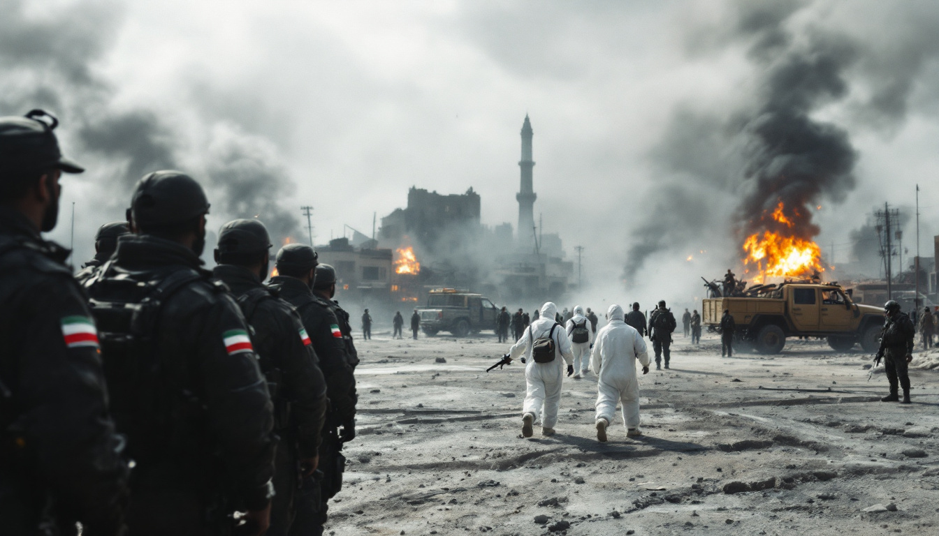 l'iran empêche les inspecteurs nucléaires d'accéder aux sites touchés par les bombardements au moyen-orient, exacerbant les tensions dans la région.