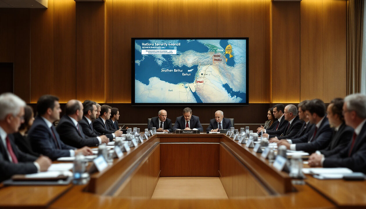 israël menace la banlieue sud de beyrouth, entraînant une réunion d'urgence du conseil de sécurité de l'onu pour discuter de la situation et chercher des solutions.