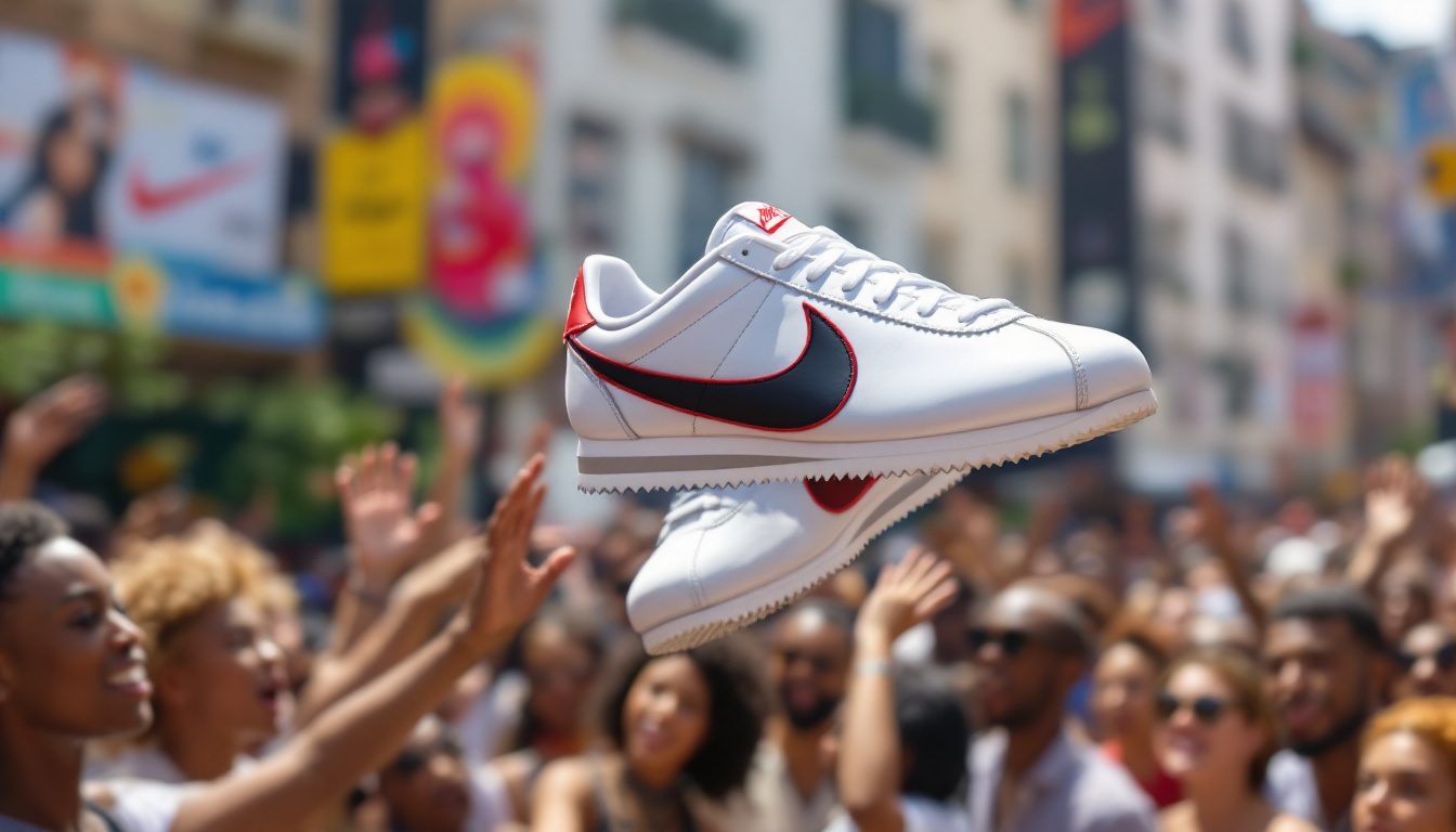 discover the nike cortez, the iconic shoe that combines style and comfort, sought after everywhere for its timeless design and global success.