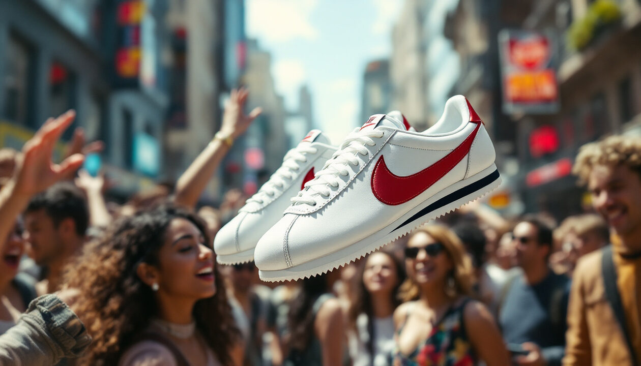 découvrez la nike cortez, la chaussure emblématique qui séduit par son style intemporel et son confort exceptionnel, rapidement devenue un incontournable qui fait sensation et s’arrache partout.