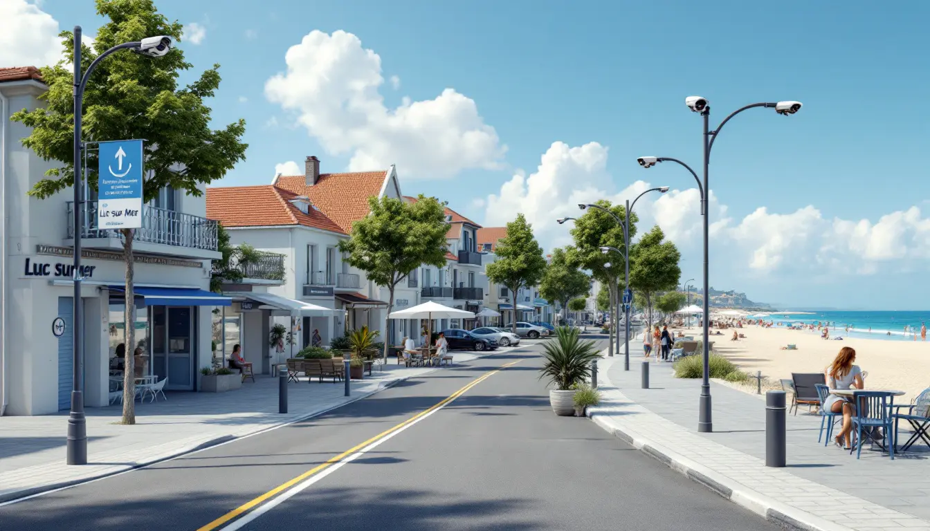 luc-sur-mer améliore la sécurité de ses habitants avec l'installation de 19 caméras de vidéoprotection installées dans toute la ville.